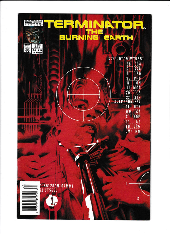 Terminator: The Burning Earth  # 5  Newsstand