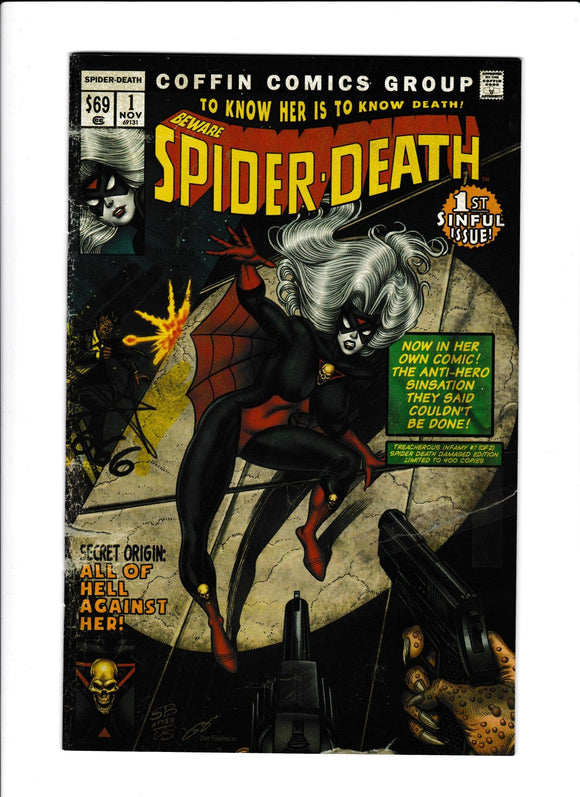 Lady Death: Treacherous Infamy # 1 Spider-Death Variant