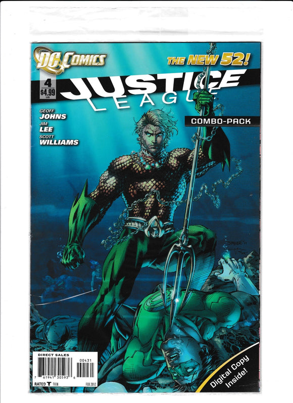 Justice League Vol. 2  # 4  Combo Pack Variant