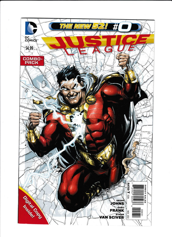 Justice League Vol. 2  # 0  Combo Pack Variant