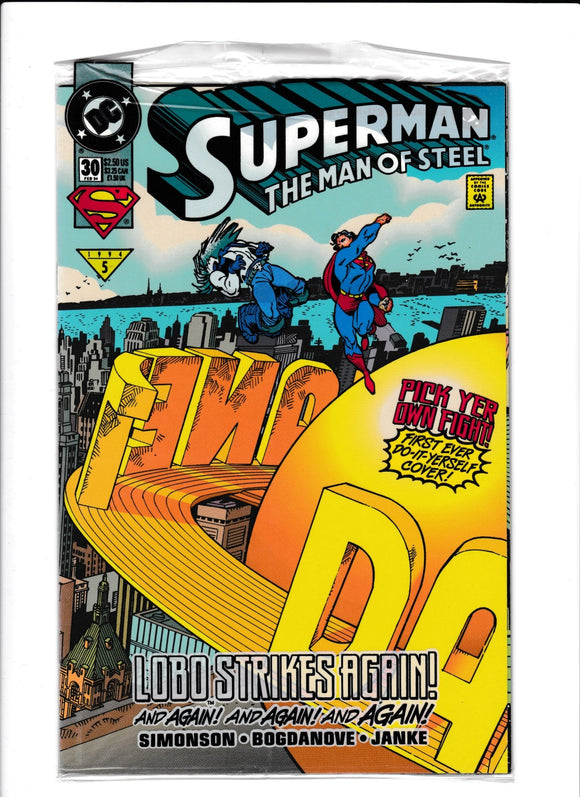 Superman: Man of Steel  # 30 Sealed