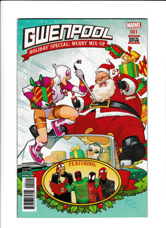 Gwenpool: Holiday Special - Merry Mix-Up (One Shot)